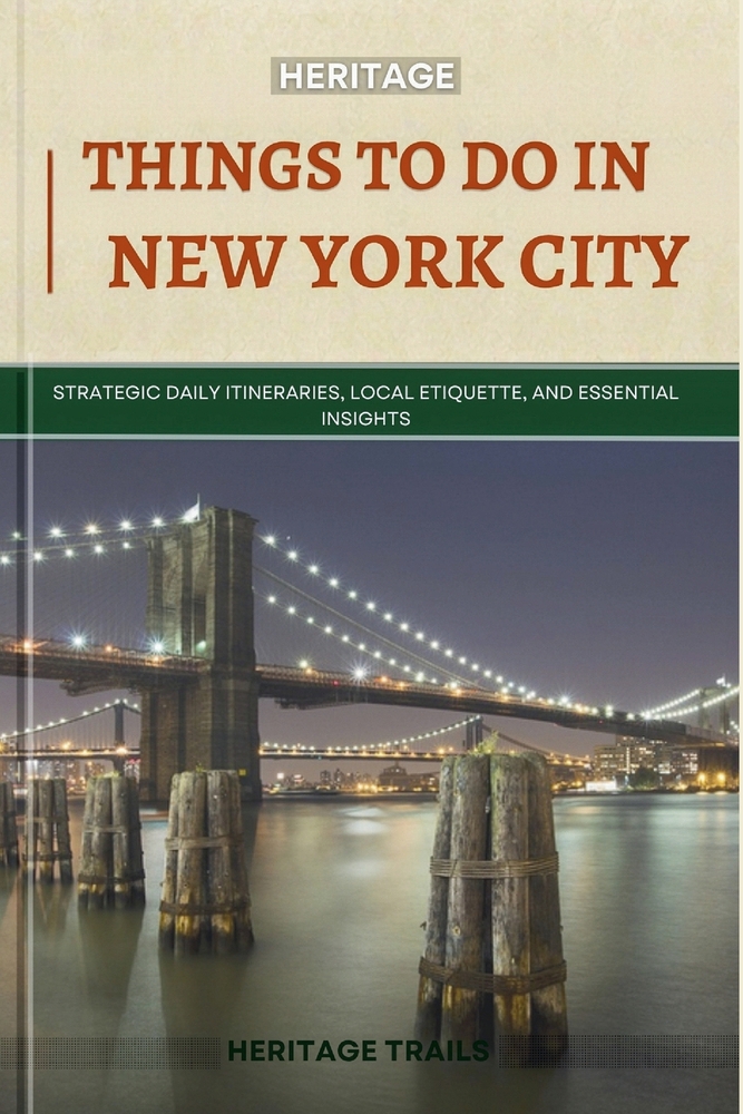 Heritage Things To Do In NEW YORK CITY: Strategic Daily Itineraries, Local Etiquette, and Essential Insights cover