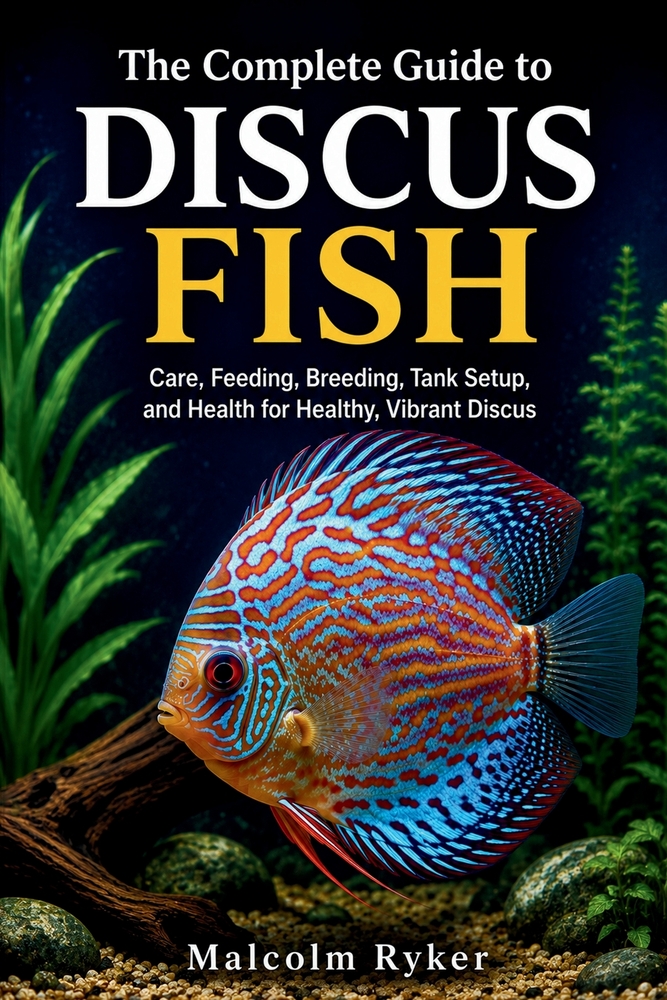 The Complete Guide to Discus Fish: Care, Feeding, Breeding, Tank Setup, and Health for Healthy, Vibrant Discus cover