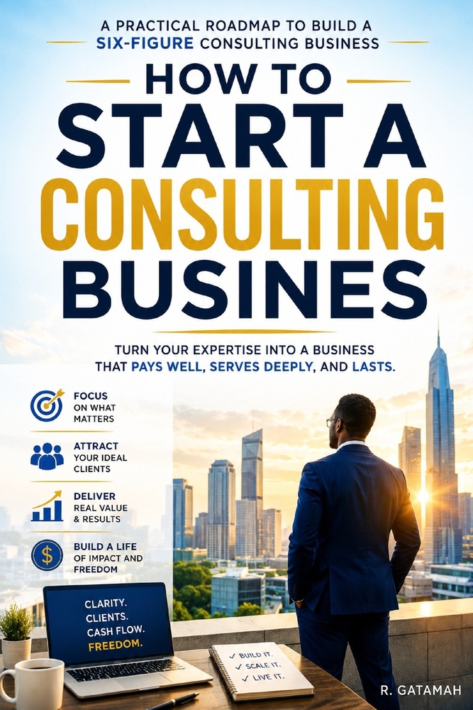 How To Start A Consulting Business: Turn your expertise into a profitable consulting business cover