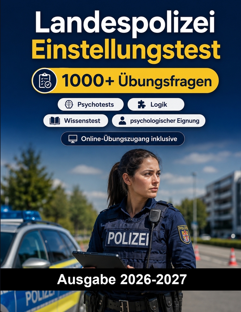 Polizei gehobener Dienst Einstellungstest: Aufnahmeverfahren für den gehobenen Polizeidienst mit Studium, Eignungstest, Sporttest und Auswahlgespräch cover