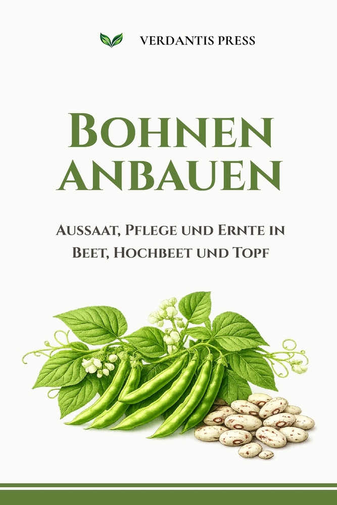 Bohnen anbauen: Aussaat, Pflege und Ernte in Beet, Hochbeet und Topf cover