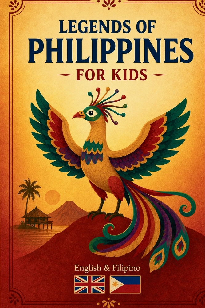 Legends of the Philippines for Kids: Magical Stories and Folk-Art Illustrations for Ages 7-10 - English and Filipino cover