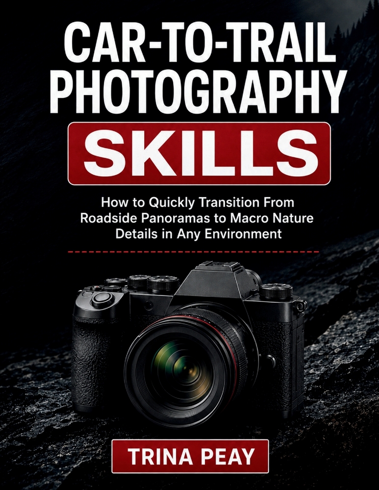 Car-To-Trail Photography Skills: How to Quickly Transition From Roadside Panoramas to Macro Nature Details in Any Environment cover