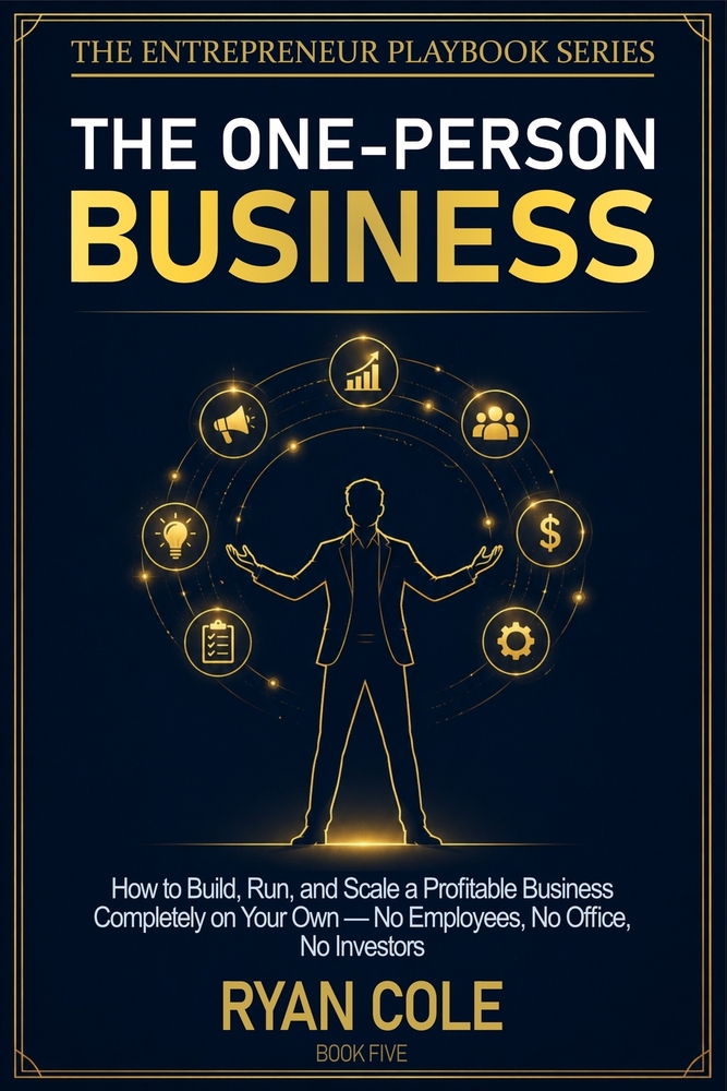 The One-Person Business: How to Build, Run, and Scale a Profitable Business Completely on Your Own - No Employees, No Office, No Investors cover