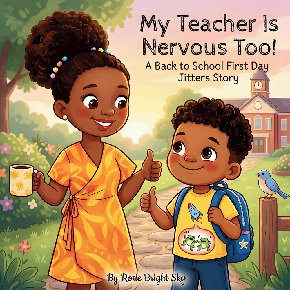 My Teacher Is Nervous Too!: A Back to School First Day Jitters Story - The Secret Your Teacher Never Told You Ages 4-7 cover