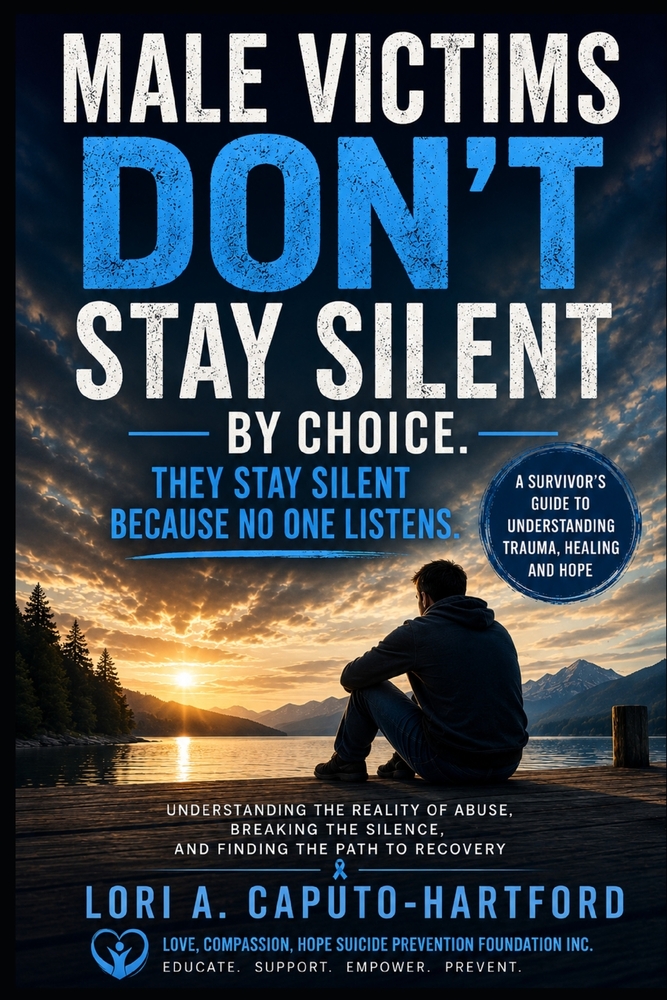 Male Victims Don't Stay Silent By Choice. They Stay Silent Because No One Listens: Understanding Abuse, Trauma, Shame, and the Hidden Cost of Disbelie cover