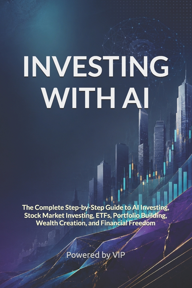 Investing with AI: The Complete Step-by-Step Guide to AI Investing, Stock Market Investing, ETFs, Portfolio Building, Wealth Creation, and Financial F cover
