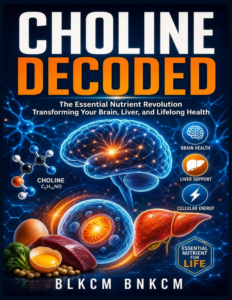 Choline Decoded: The Essential Nutrient Revolution Transforming Your Brain, Liver, and Lifelong Health cover