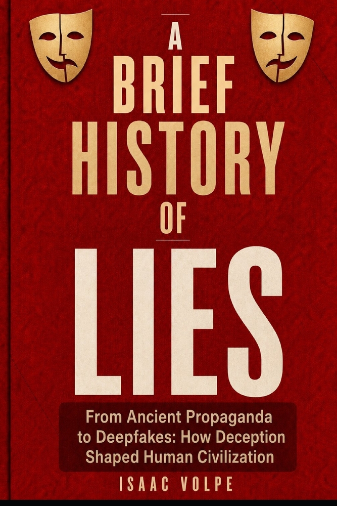 A Brief Story of Lies: From Ancient Propaganda to Deepfakes: How Deception Shaped Human Civilization cover