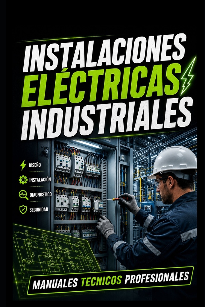 Instalaciones Eléctricas Industriales: Manuales Técnicos Profesionales cover