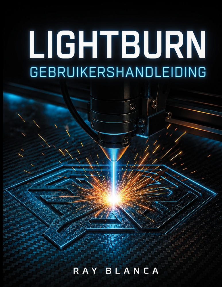 Lightburn Gebruikershandleiding: De complete blauwdruk voor lasergraveren, -snijden en geavanceerd vectorontwerp. cover