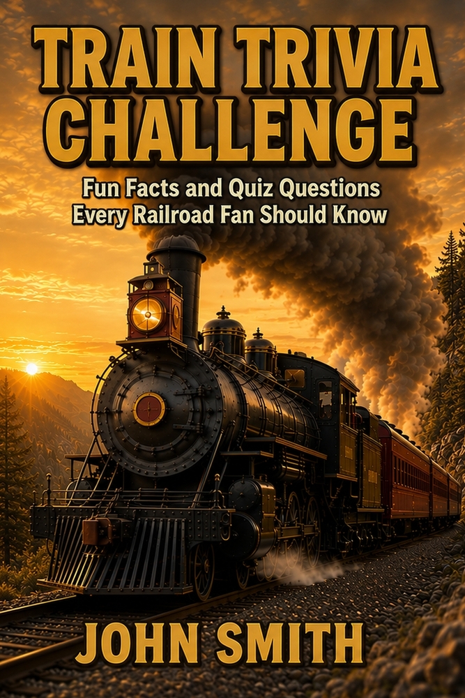 Train Trivia Challenge: Fun Facts and Quiz Questions Every Railroad Fan Should Know cover