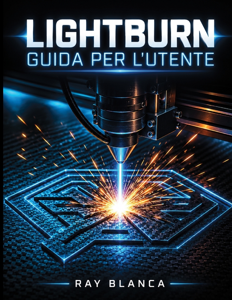 Lightburn Guida Per l'Utente: La guida completa per l'incisione laser, il taglio e la progettazione vettoriale avanzata cover