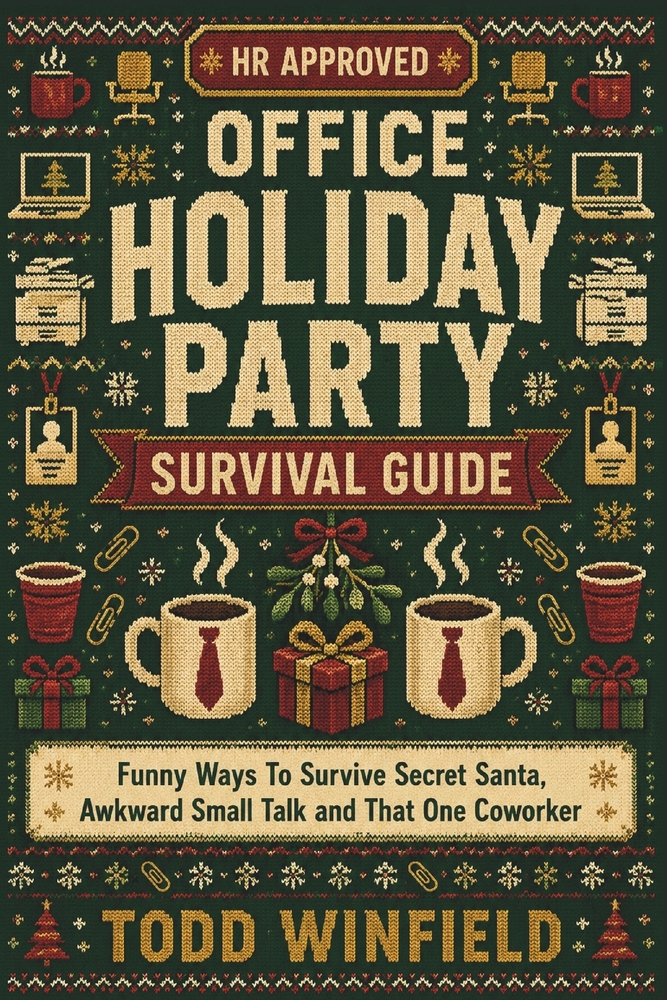HR Approved Office Holiday Party Survival Guide: Funny Ways To Survive Secret Santa, Awkward Small Talk and That One Coworker cover