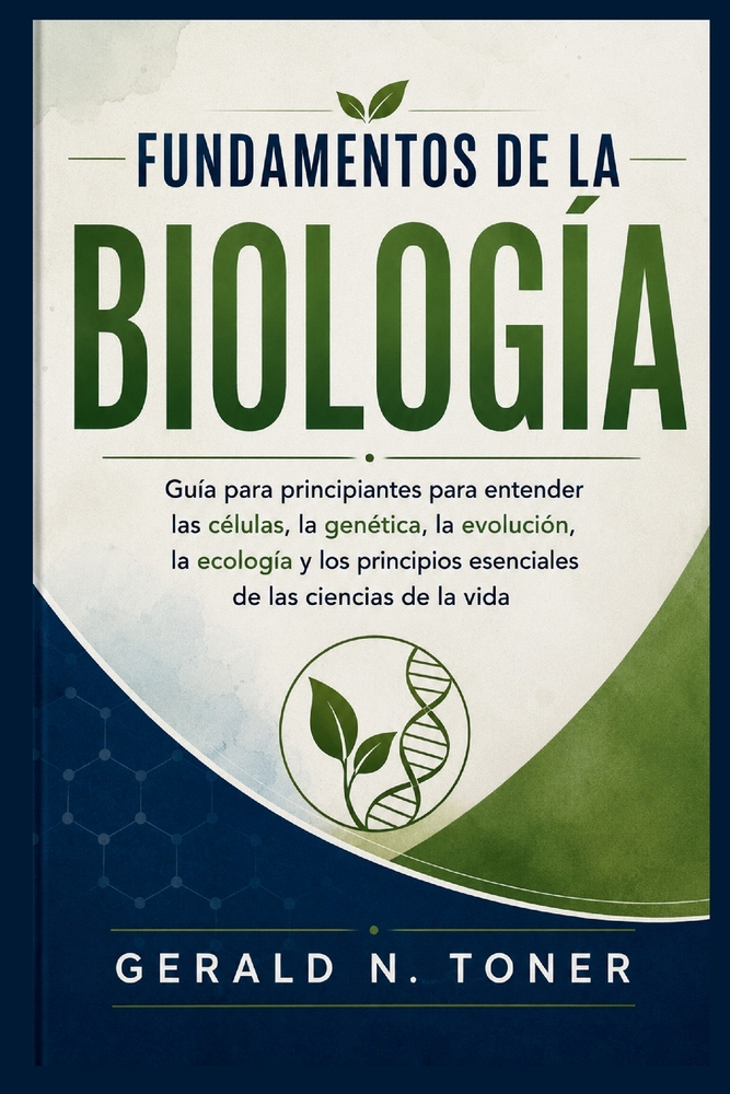 Fundamentos de la Biología: Guía para principiantes para entender las células, la genética, la evolución, la ecología y los principios esenciales de l cover