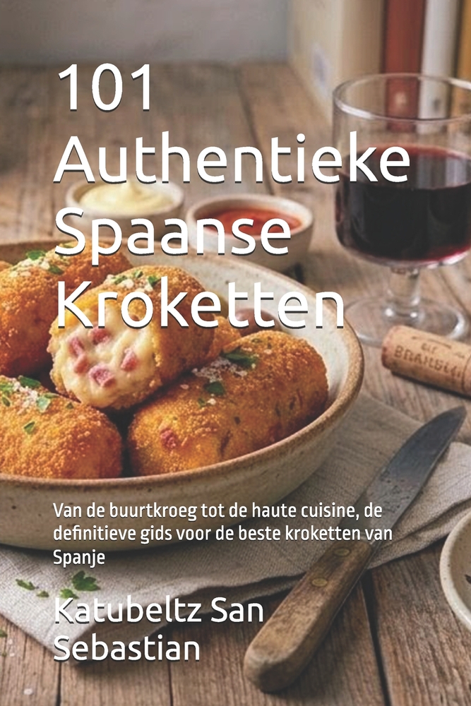 101 Authentieke Spaanse Kroketten: Van de buurtkroeg tot de haute cuisine, de definitieve gids voor de beste kroketten van Spanje cover