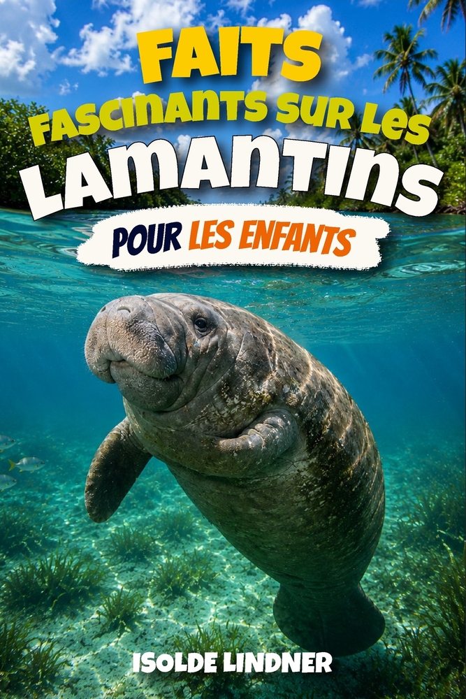 Faits fascinants sur les lamantins pour les enfants intelligents: Découvrez les doux géants des rivières, des sources et des eaux côtières cover