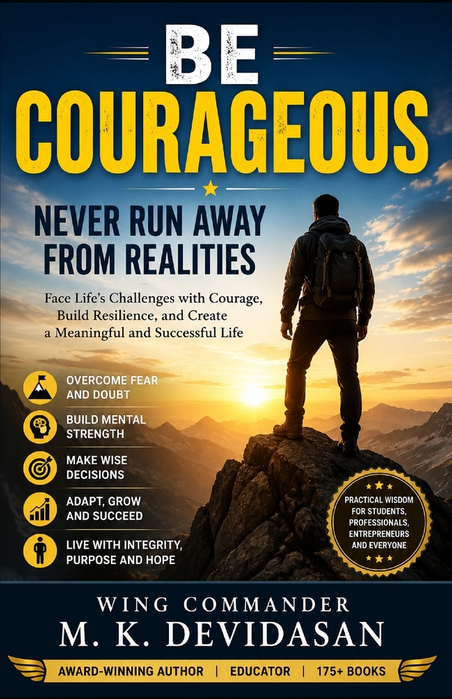 Be Courageous: Never Run Away from Realities cover