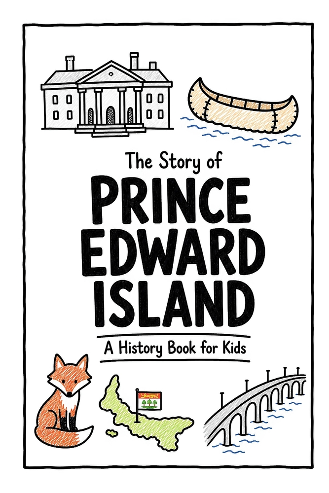 The Story of Prince Edward Island - A History Book for Kids: A Fun, Educational, and Illustrated Journey Through Prince Edward Island History for Chil cover