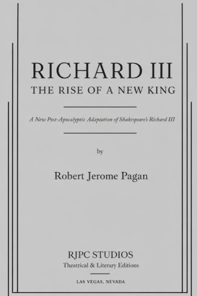 Richard III: The Rise of a New King: A Play cover