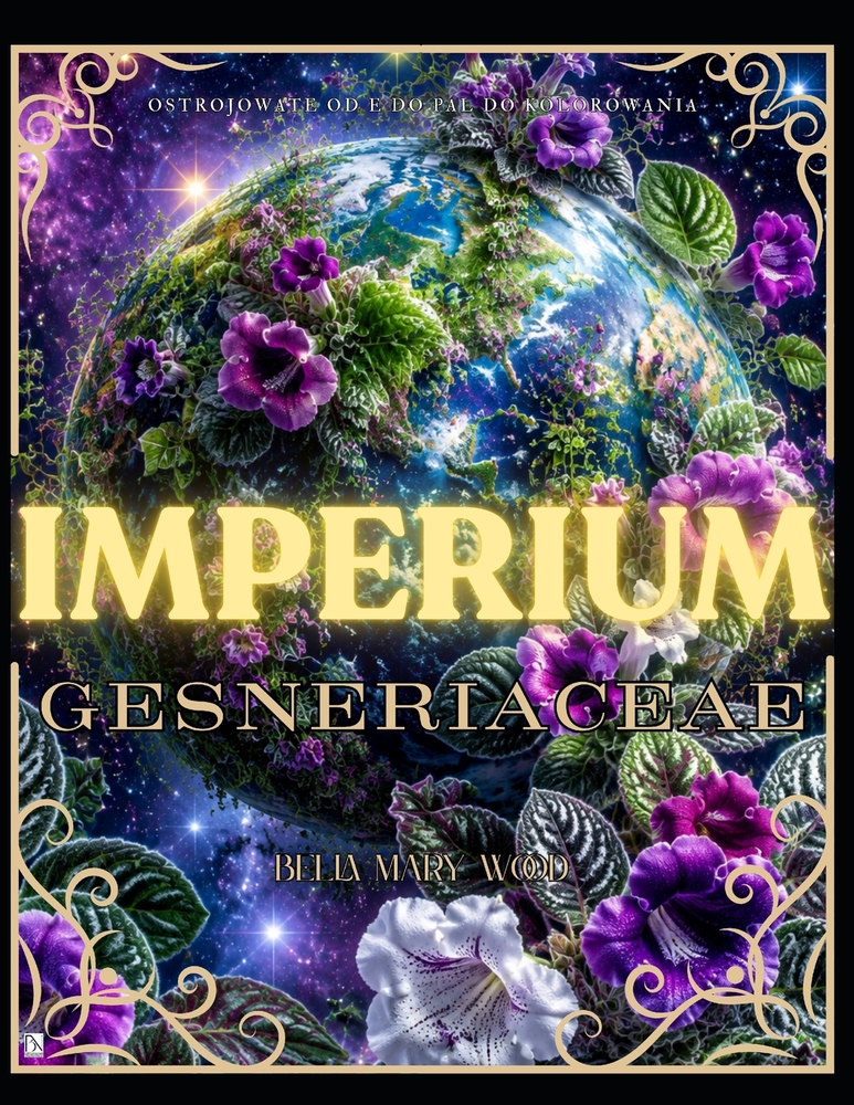 Imperium Gesneriaceae od E do P: Kompletny atlas, szkicownik i przewodnik po rodzinie Ostrojowatych cover
