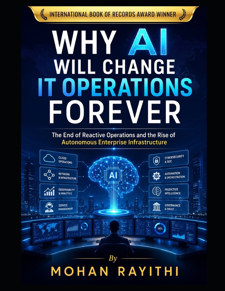 Why AI Will Change IT Operations Forever: The End of Reactive Operations and the Rise of Autonomous Enterprise Infrastructure cover