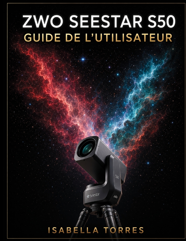Zwo Seestar S50 Guide de l'Utilisateur: Le cours magistral complet pour débutants afin de capturer de superbes images du ciel profond avec le télescop cover