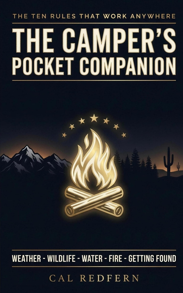 The Camper's Pocket Companion: Ten Rules That Work Anywhere - Weather, Wildlife, Water, Fire & Getting Found: What to Do When It Matters cover