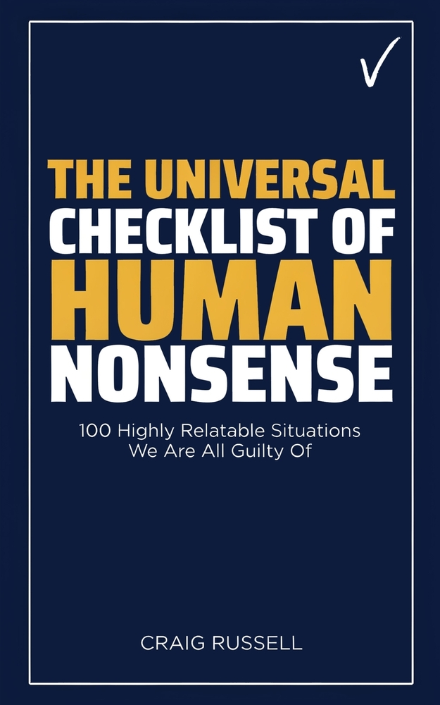 The Universal Checklist of Human Nonsense: 100 Highly Relatable Situations We Are All Guilty Of cover