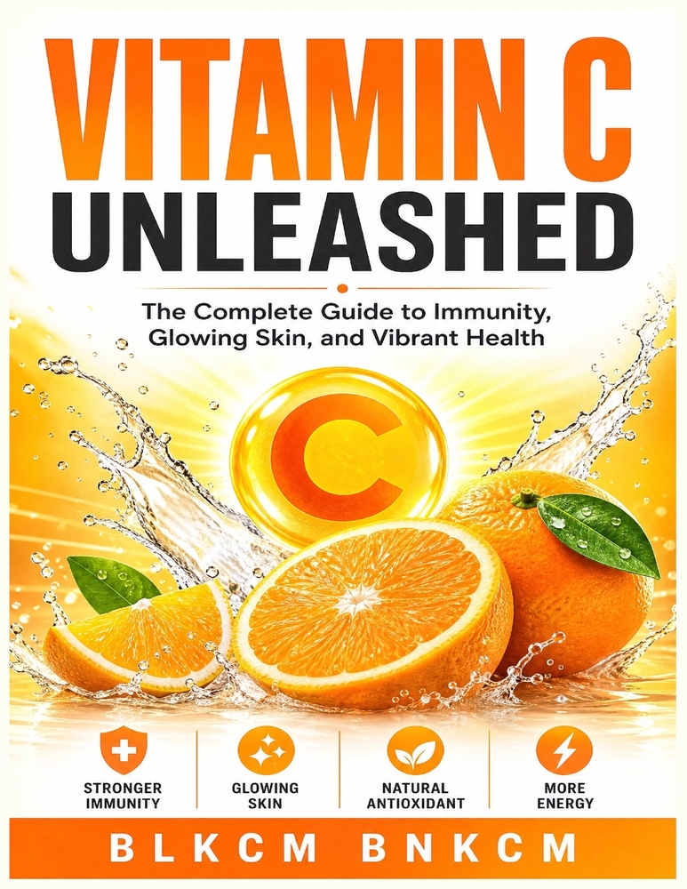 Vitamin C Unleashed: The Complete Guide to Immunity, Glowing Skin, and Vibrant Health cover