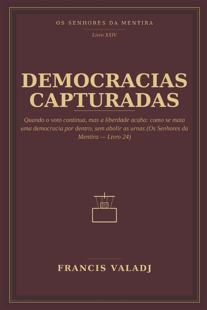 Democracias Capturadas: Quando o voto continua, mas a liberdade acaba: como se mata uma democracia por dentro, sem abolir as urnas cover