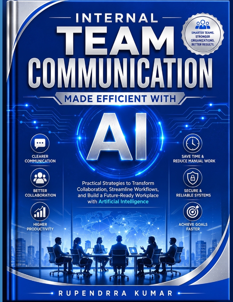Internal Team Communication Made Efficient with AI: Transform Collaboration, Productivity, and Workplace Communication with Artificial Intelligence cover