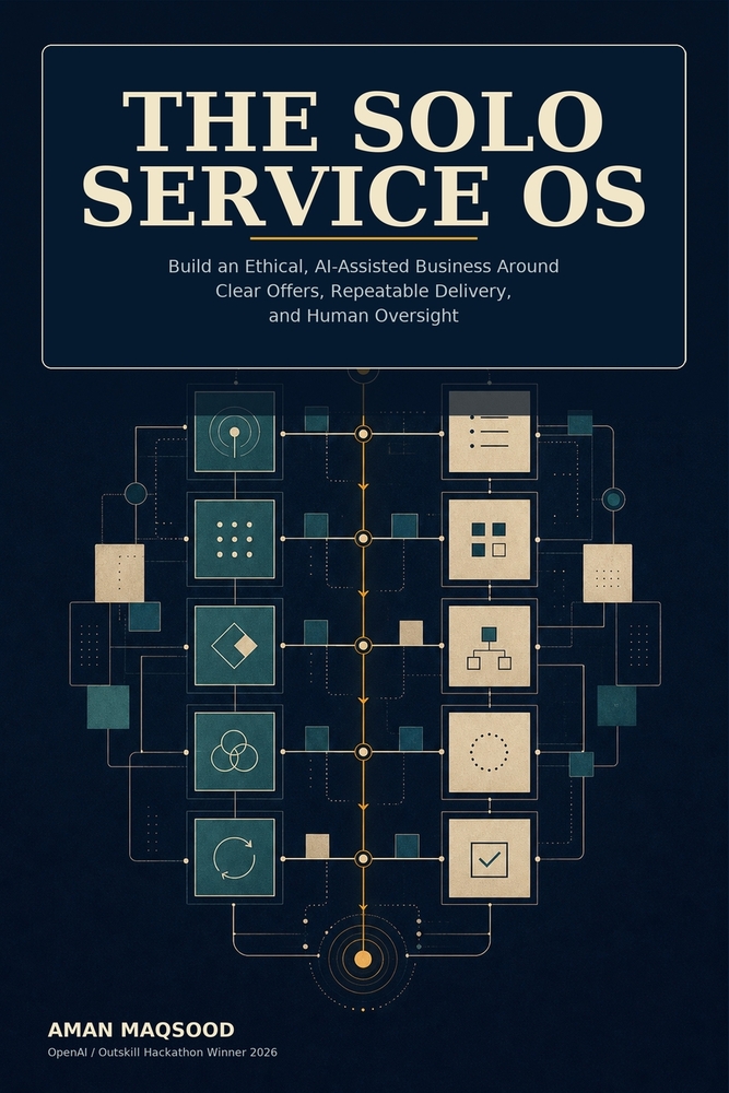 The Solo Service OS: Build an Ethical, AI-Assisted Business Around Clear Offers, Repeatable Delivery, and Human Oversight cover
