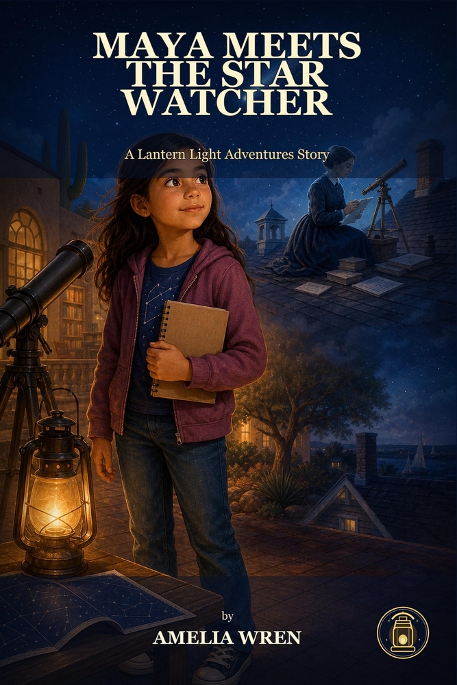 Maya Meets the Star Watcher: A Lantern Light Adventures Story cover