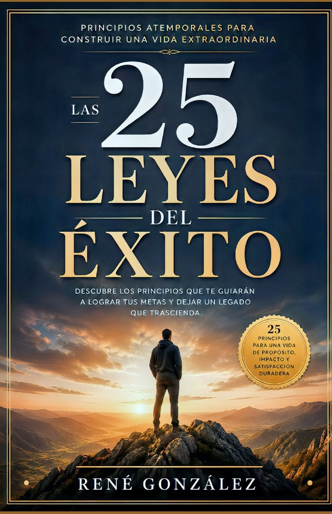 Las 25 Leyes del Éxito: Cómo construir una vida de propósito, disciplina e impacto duradero cover
