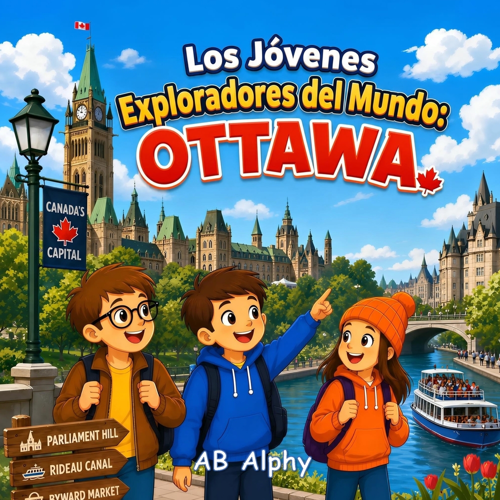 Los Jóvenes Exploradores del Mundo: Santiago: Descubriendo Chile con Nora, Max y Leo cover