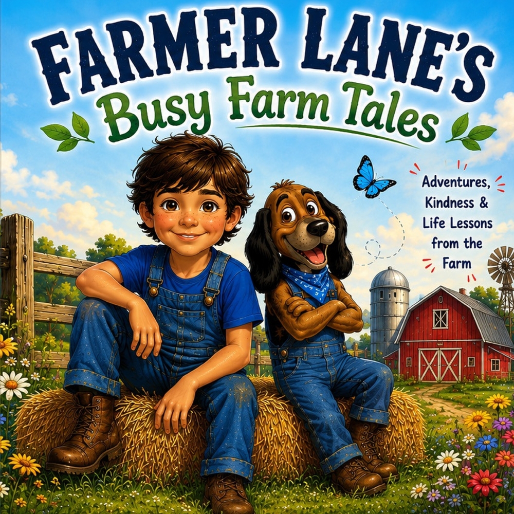 Farmer Lane's Busy Farm Tales cover