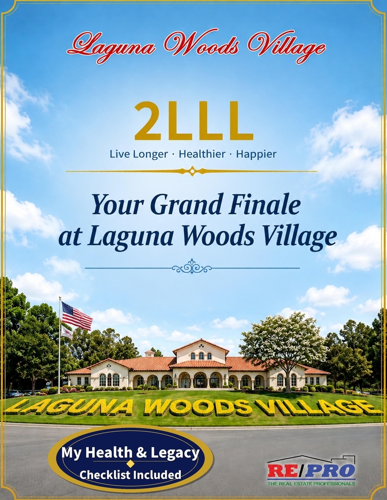 How to LLL: Your Grand Finale at Laguna Woods Village: Live Longer, Live Healthier, Live Happier cover