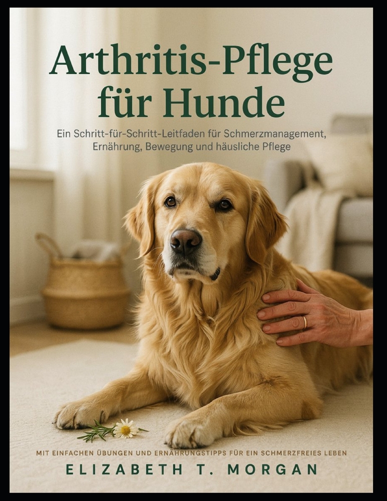 Arthritis-Pflege für Hunde: Ein Schritt-für-Schritt-Leitfaden für Schmerzmanagement, Ernährung, Bewegung und häusliche Pflege cover