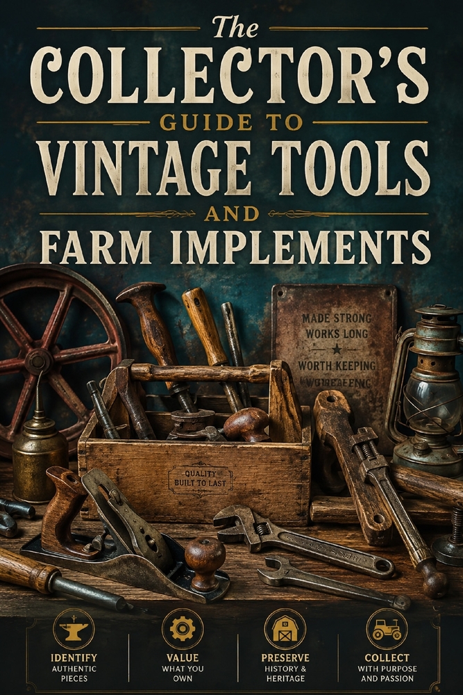 The Collector's Guide to Vintage Tools and Farm Implements cover