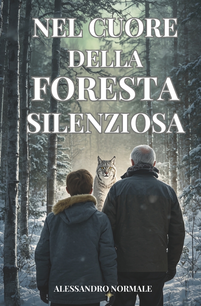 Nel Cuore della Foresta Silenziosa: Un'avventura nella natura selvaggia di guarigione e scoperta. Libro per ragazzi 16-18 anni cover