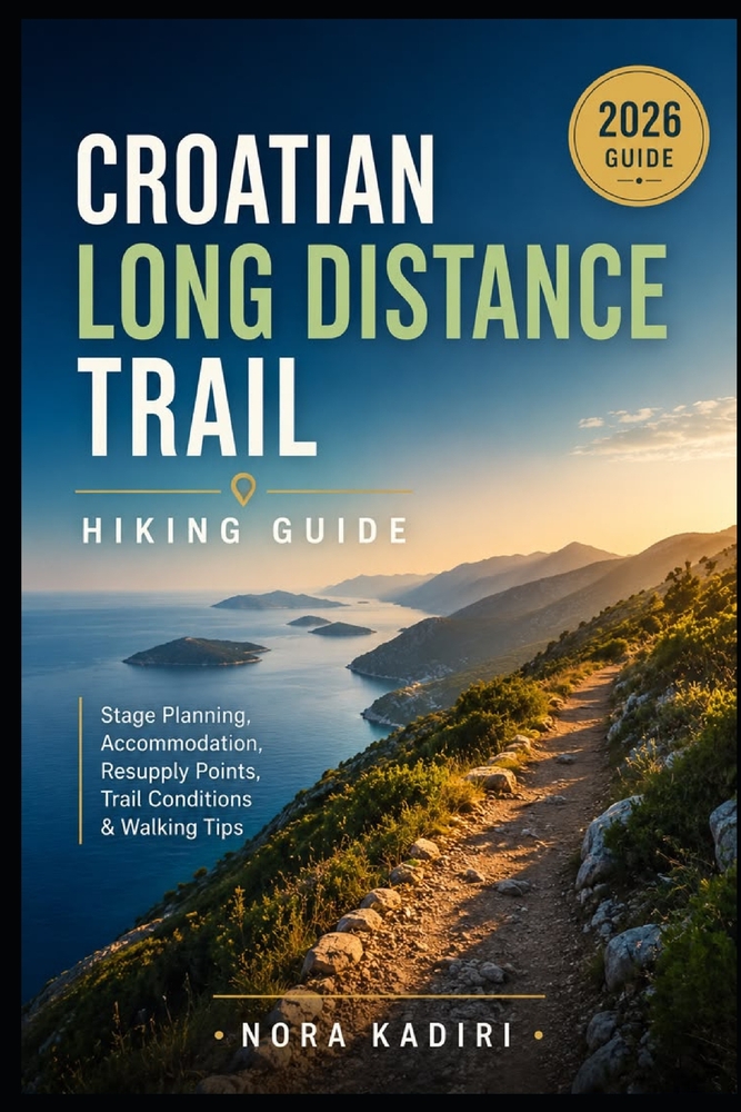 Croatian Long Distance Trail Hiking Guide: Stage Planning, Accommodation, Resupply Points, Trail Conditions & Walking Tips cover