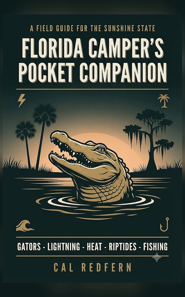 The Florida Camper's Pocket Companion: Alligators, Lightning, Heat, Rip Currents, Snakes & Fishing - What to Do When It Matters cover