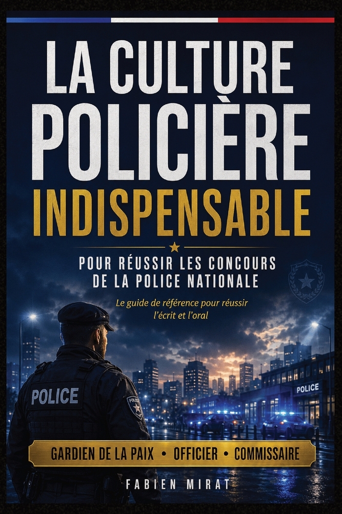 La Culture Policière Indispensable Pour Réussir Les Concours de la Police Nationale: Le guide de référence pour préparer les concours de gardien de la cover