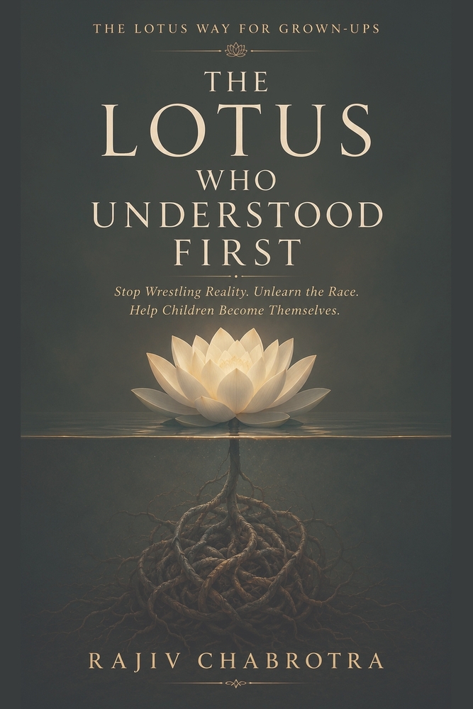 The Lotus Who Understood First: Stop Wrestling Reality. Unlearn the Race. Help Children Become Themselves. cover