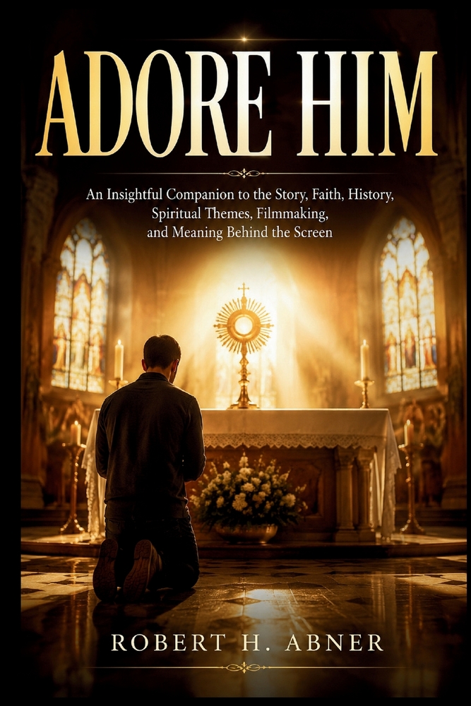Adore Him: An Insightful Companion to the Story, Faith, History, Spiritual Themes, Filmmaking, and Meaning Behind the Screen cover