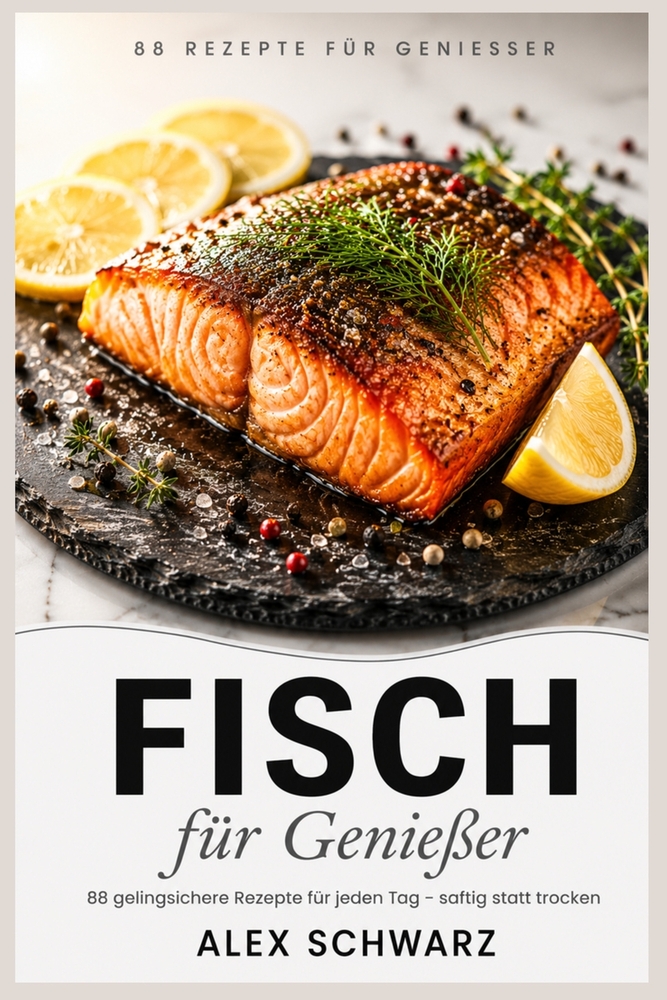 Fisch für Genießer: 88 gelingsichere Rezepte für jeden Tag - schnell, einfach und garantiert saftig statt trocken cover