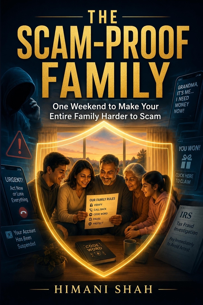 The Scam-Proof Family: Stop Scams Targeting Your Parents cover
