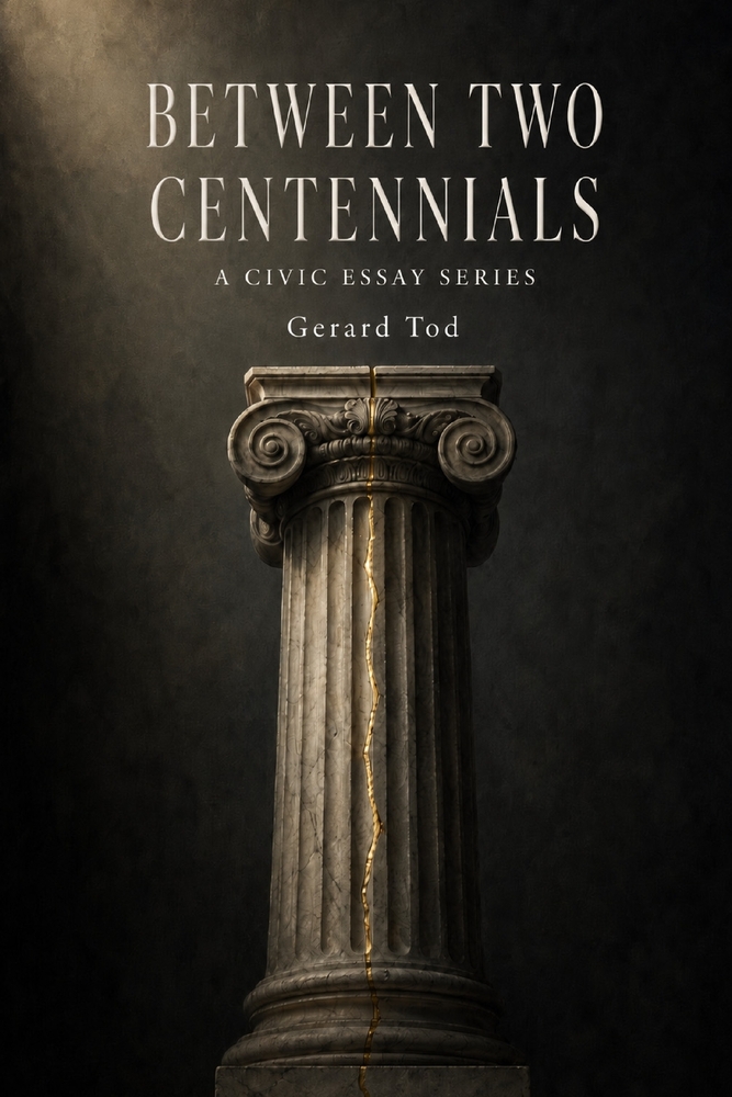 Between Two Centennials: A Civic Essay Series cover