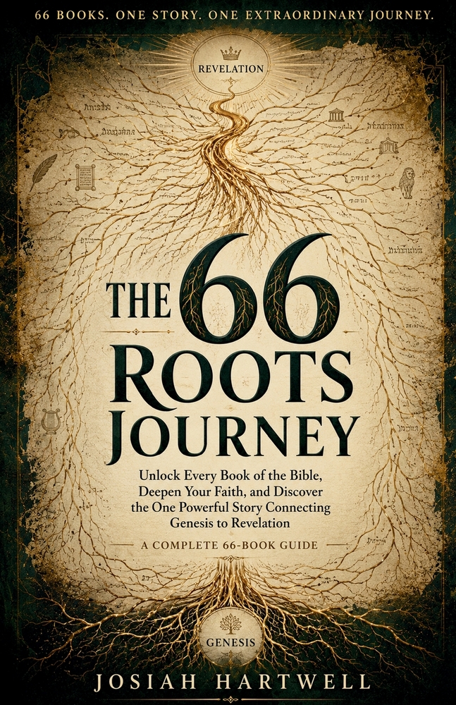 The 66 Roots Journey: Unlock Every Book of the Bible, Deepen Your Faith, and Discover the One Powerful Story Connecting Genesis to Revelation cover